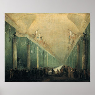 Banquet Given for Napoleon Bonaparte Poster