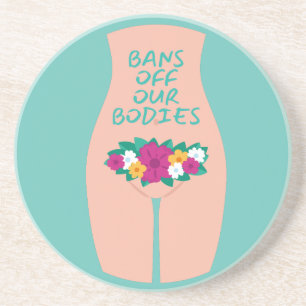 Bans Off Our Bodies Aqua Coaster