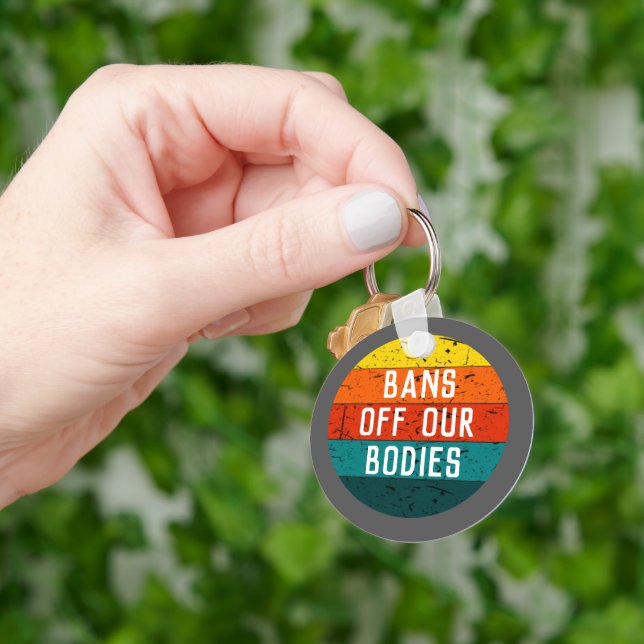 Bans Off Our Bodies  Keychain (Hand)