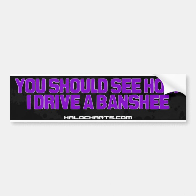 Banshee Bumper Sticker (Front)