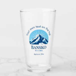 Bansko Bulgaria ski resort drinks beer Glass
