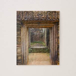 Banteay Srei Temple, Angkor, Siem Reap Province, Jigsaw Puzzle