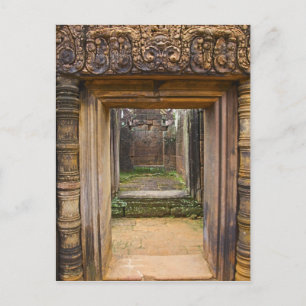 Banteay Srei Temple, Angkor, Siem Reap Province, Postcard