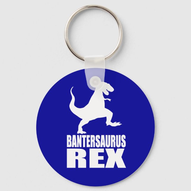 Bantersaurus Rex Uni Banter Secret Santa Keychain (Front)