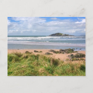 Bantham and Burgh Island View Postcard