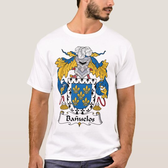 Banuelos Family Crest T-Shirt