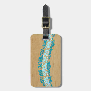 Banyans Hawaiian Hibiscus Surfboard Luggage Tags