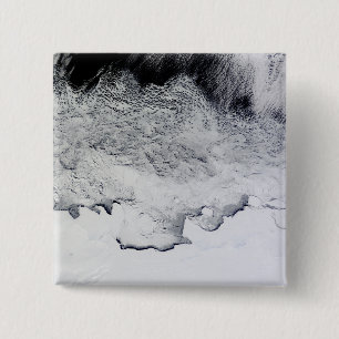 Banzare, Sabrina, and Budd Coasts, Antarctica 2 Inch Square Button