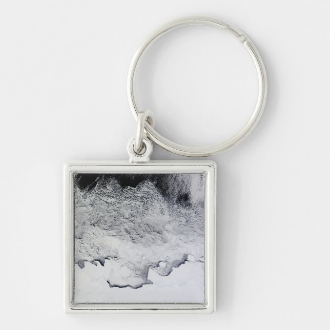 Banzare, Sabrina, and Budd Coasts, Antarctica Keychain (Front)