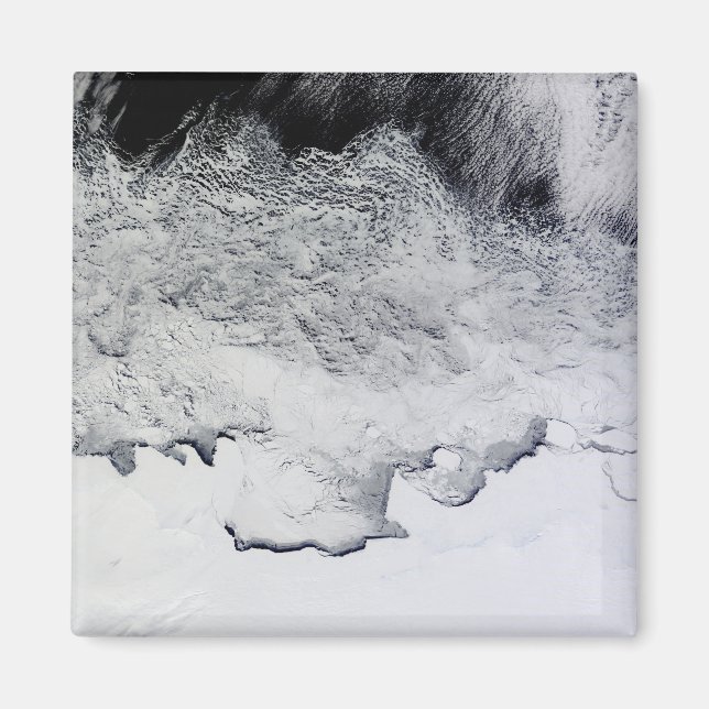 Banzare, Sabrina, and Budd Coasts, Antarctica Magnet (Front)