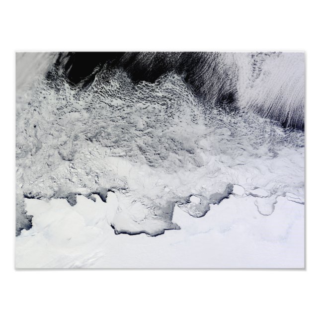 Banzare, Sabrina, and Budd Coasts, Antarctica Photo Print (Front)