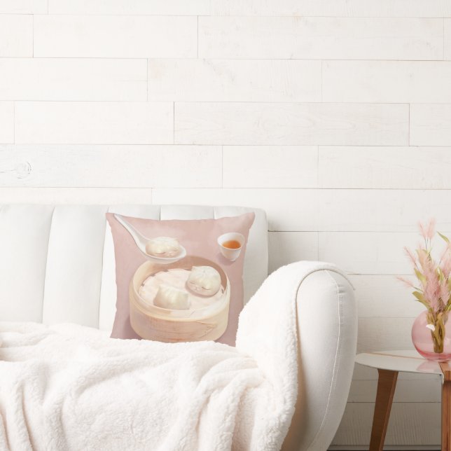 Bao Baby – Tea Time Bao Buddies Throw Pillow (Couch)