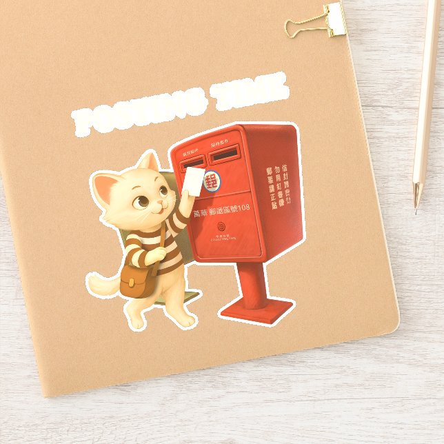 Bao Bao: Posting Time with Retro Taiwan Mailbox (Notebook)