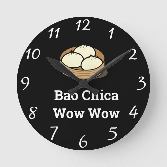 Bao Chica Wow horloge murale (Recto)