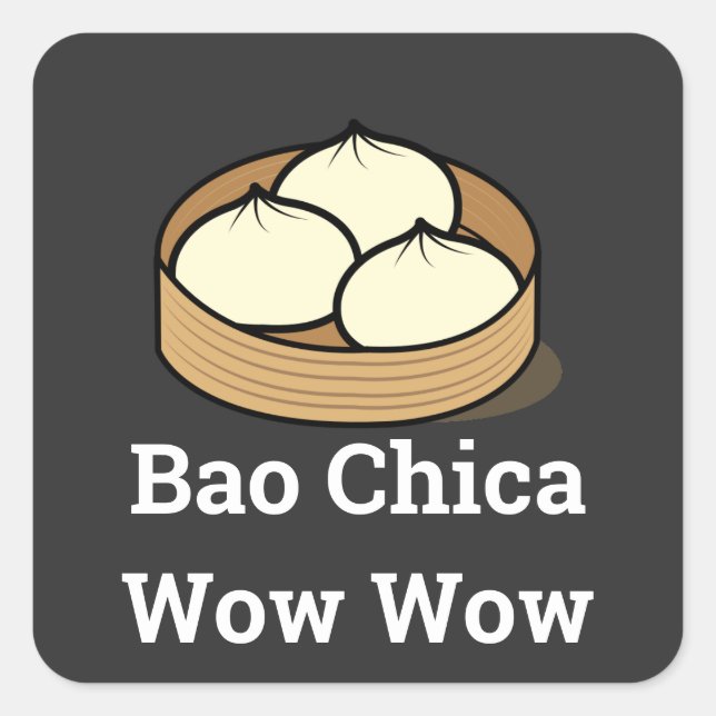 Bao Chica Wow Wow Sticker (Front)