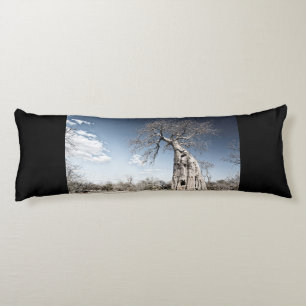 Baobab Tree at Mana Pools National Park, Zimbabwe Body Pillow