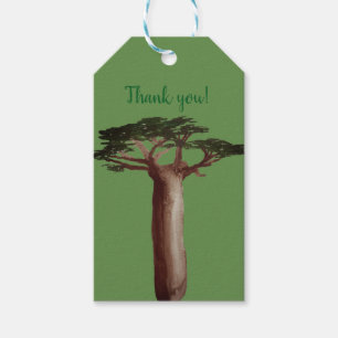 Baobab tree  Custom Gift Tags