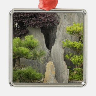 Bao's family garden, Huangshan, China. 2 Metal Ornament