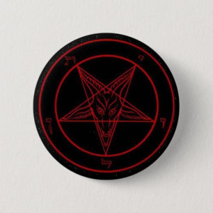 Baphomet 2 Inch Round Button