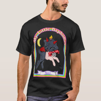 Baphomet Cute Satan Kawaii Retro Vintage Satanic A T-Shirt