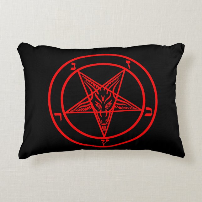 Baphomet Decorative Pillow (Front)