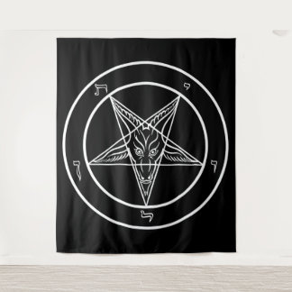 Baphomet HUGE Tapestry 88" x 104"