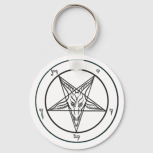 Baphomet Keychain