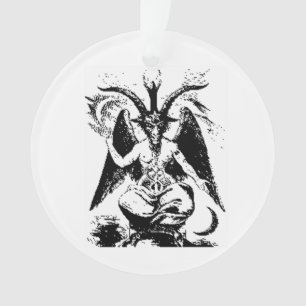 Baphomet noir vintage