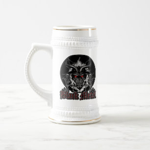 Baphomet Pentagram Black Metal Beer Stein