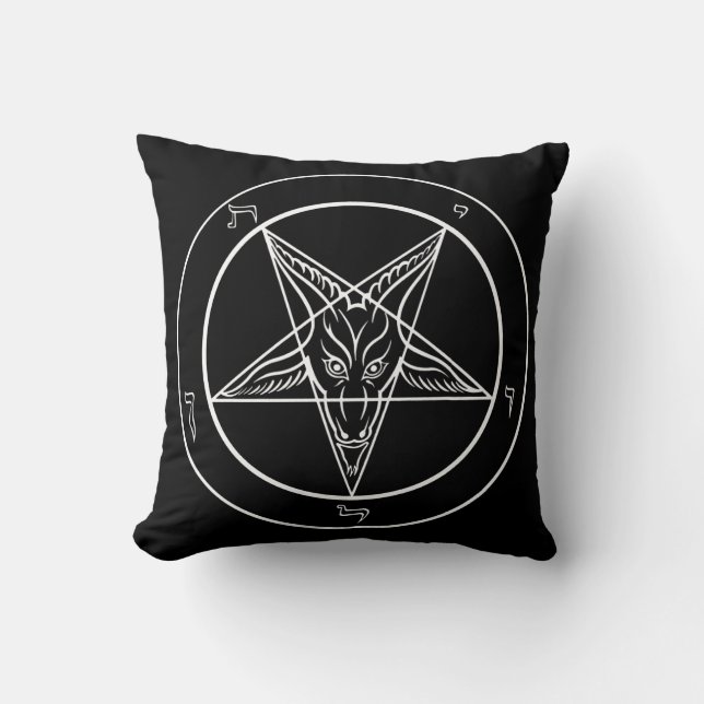 Baphomet Pillow (Front)