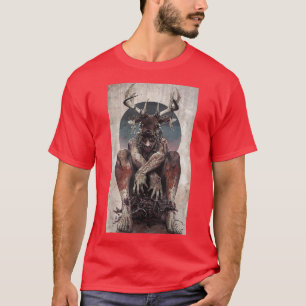 Baphomet Satanist Goat Satanic Dark Art Evil 666  T-Shirt