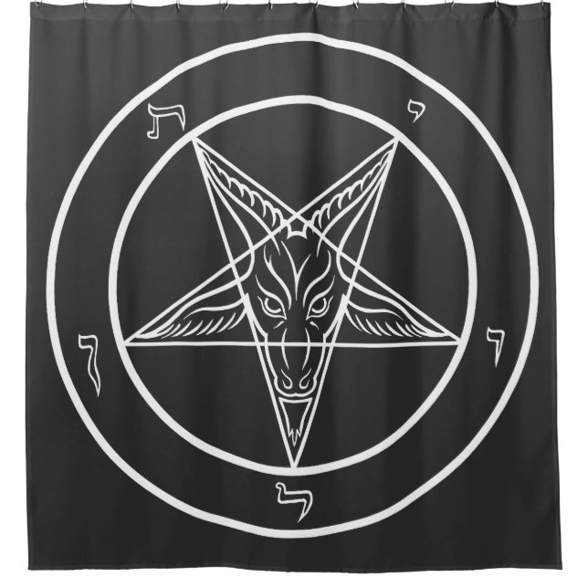 Baphomet Sigil CoS 6' Ritual Chamber Drape or (Front)