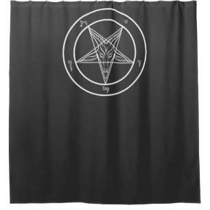 Baphomet Sigil CoS 6' Ritual Chamber Drape or