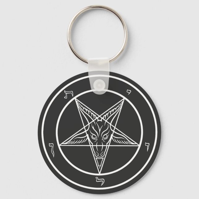 Baphomet Sigil CoS Keychain (Front)