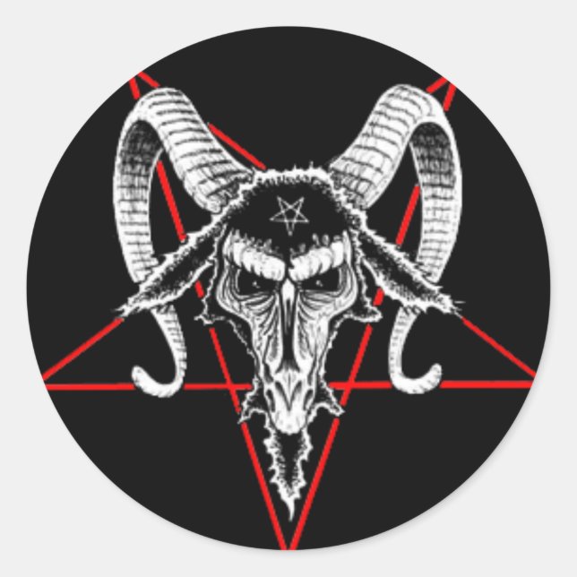 Baphomet Sticker (Front)