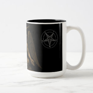 Baphomet Two-Tone Coffee Mug