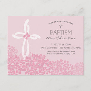 Baptême de la fille, Invitation à baptiser avec Cr