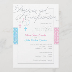 Baptême et invitation à la confirmation