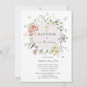 Baptême fleur sauvage et première invitation à l'a