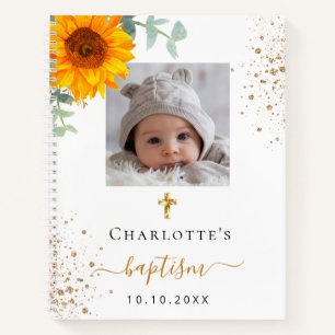 Baptême photo personnalisée Livre d'invités de tou