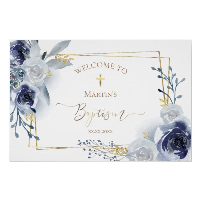Baptême signe de bienvenue (Devant)