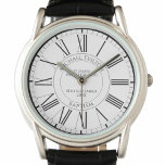 Baptism at Church Personalised Watch<br><div class="desc">A watch to commemorate the Baptism of someone at a church. Personalize to include name, Baptism, church, and date. Unique memento of a special religious occasion.</div>