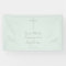 Baptism Blue Opal Delicate Floral Lace