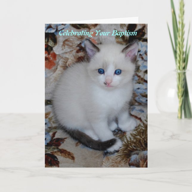 baptism card (Front)