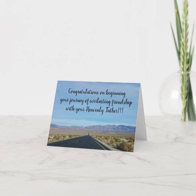 Baptism Card (Front)