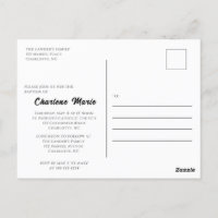 Baptism Celebration for Baptism Post Card