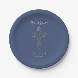 Baptism, Christening Party Custom Paper Plates