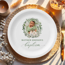 Baptism Christening Photo Roses Floral