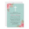 Baptism Christening Vintage Floral Elegant Linen