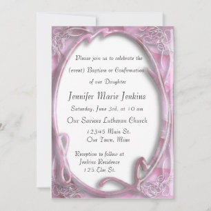 Baptism, Confirmation Celebration Invitation